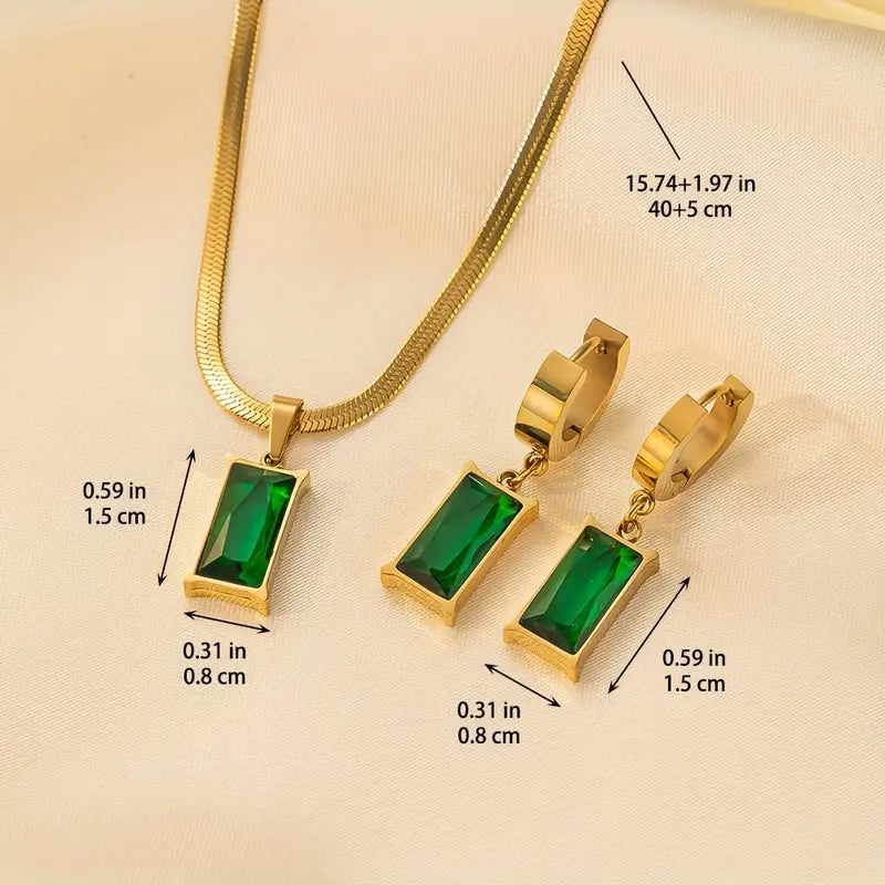 Lunara™ | Gold Jewelry Set