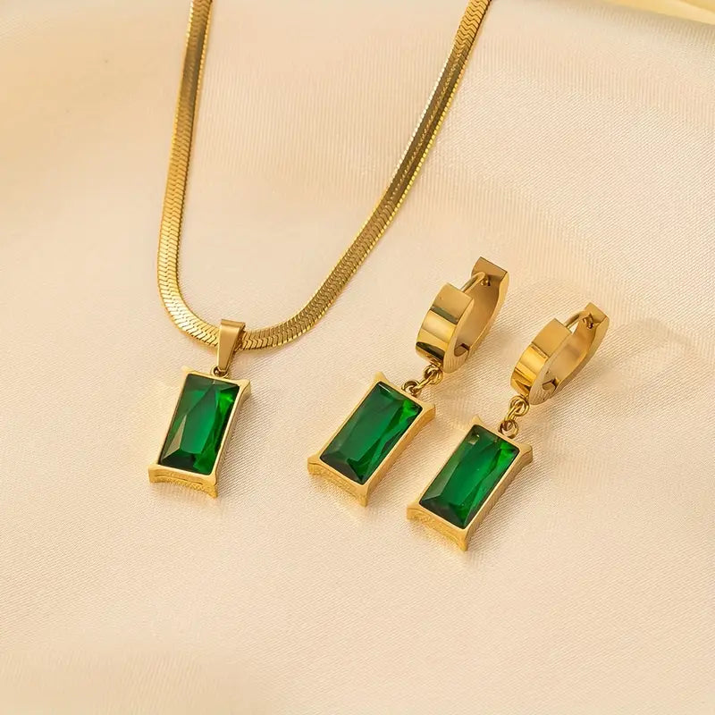 Lunara™ | Gold Jewelry Set