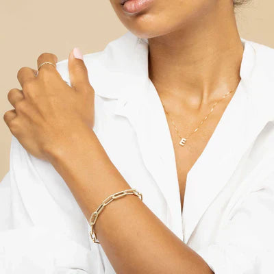 LoveNote™ | Gold Letter Initial Necklace