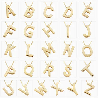 LoveNote™ | Gold Letter Initial Necklace