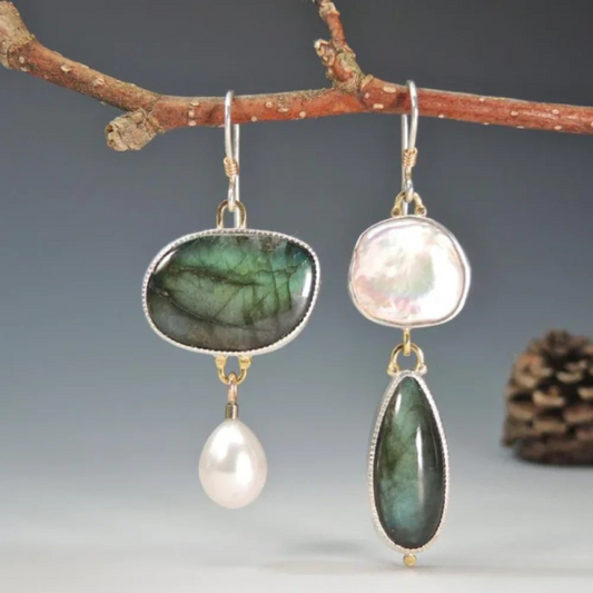 StoneLore™ | Vintage Stone Earrings