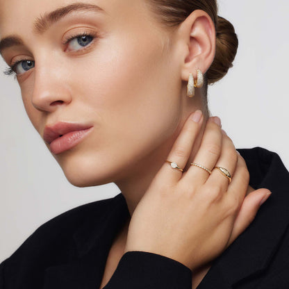 Dome™ | Gold Diamond Ring