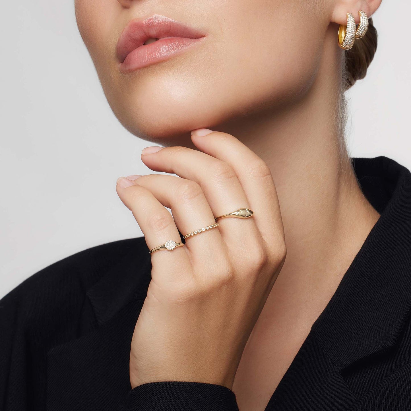 Dome™ | Gold Diamond Ring