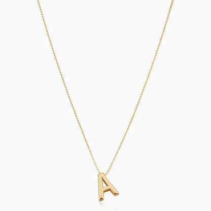 LoveNote™ | Gold Letter Initial Necklace
