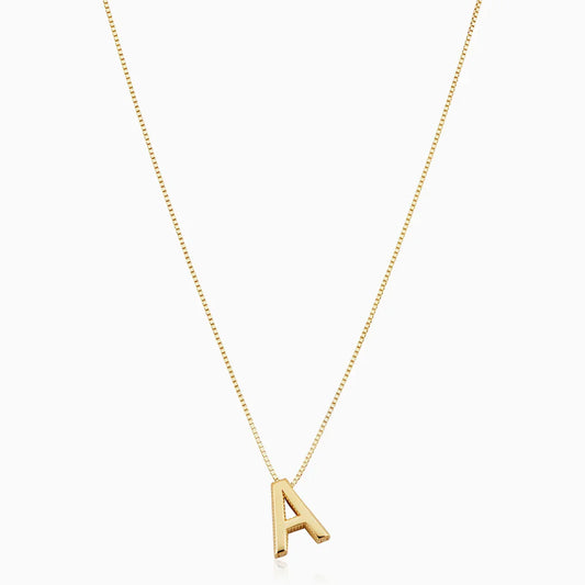 LoveNote™ | Gold Letter Initial Necklace