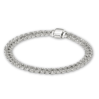 Cubo™ | Gold Moissanite Cuban Bracelet