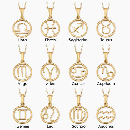 Zodia™ | Gold Zodiac Sign Necklace