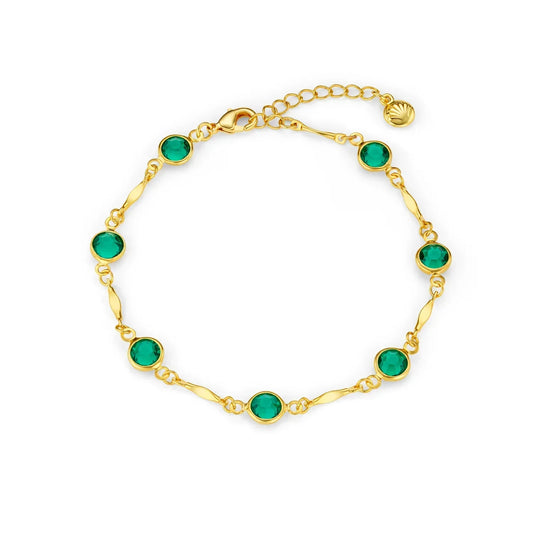 Emeralda™ | Gold Link Chain Bracelet